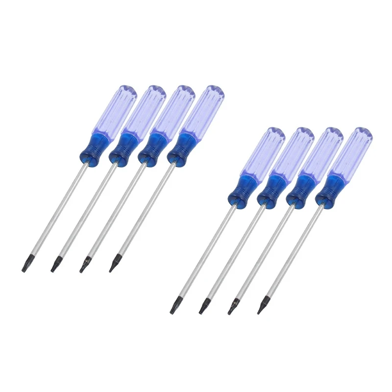 

8 Pcs Nonslip Handle T5 T6 T7 T8 Torx Magnetic Screwdriver Set