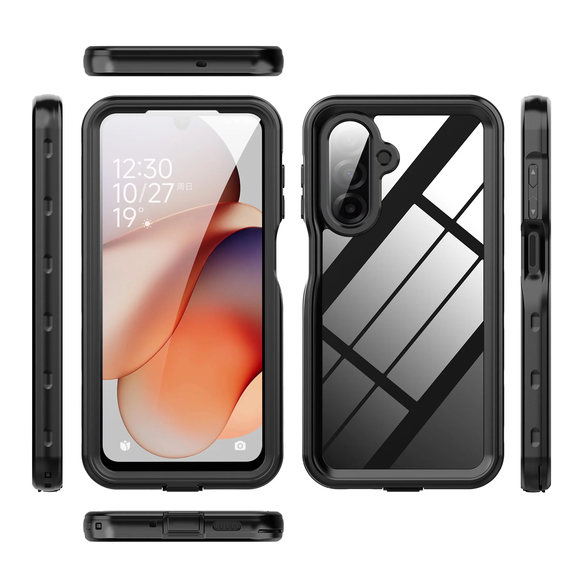 Водонепроницаемый чехол IP68 с полной защитой для Samsung A57 A17 A56 A36 A37 A26 A16 A35 A25 A55 A15 A54 5G, подходит для плавания и снорклинга. (art.: 3920dd3cf26b1) - 3920dd3cf26b1