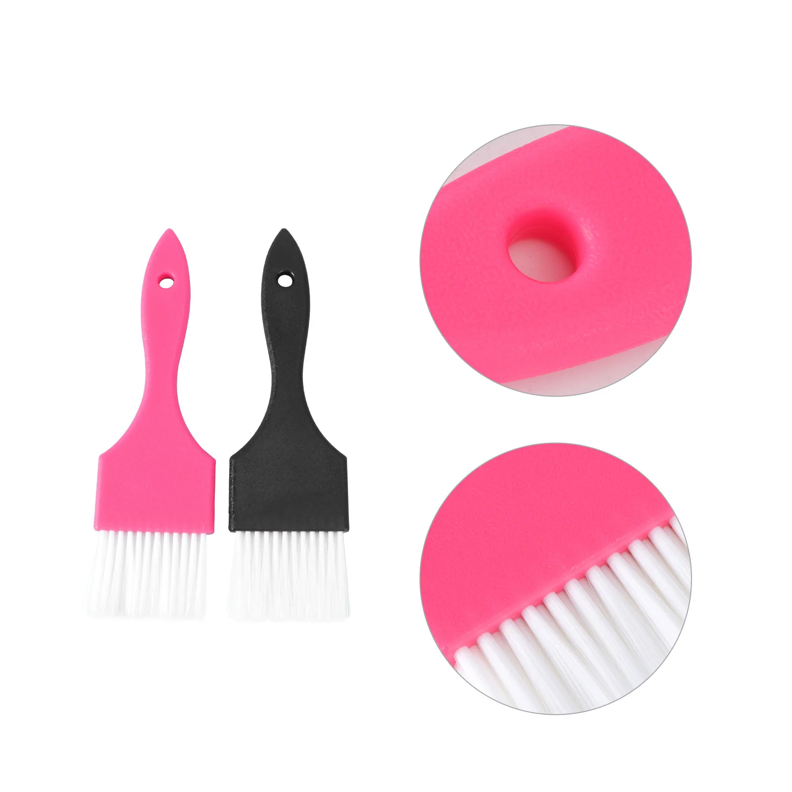 

Hair Brush Applicator Dye Coloring Tint Comb Salon Color Bleach Brushes Kit Practical Premium Tool Dyeing 2Pcs