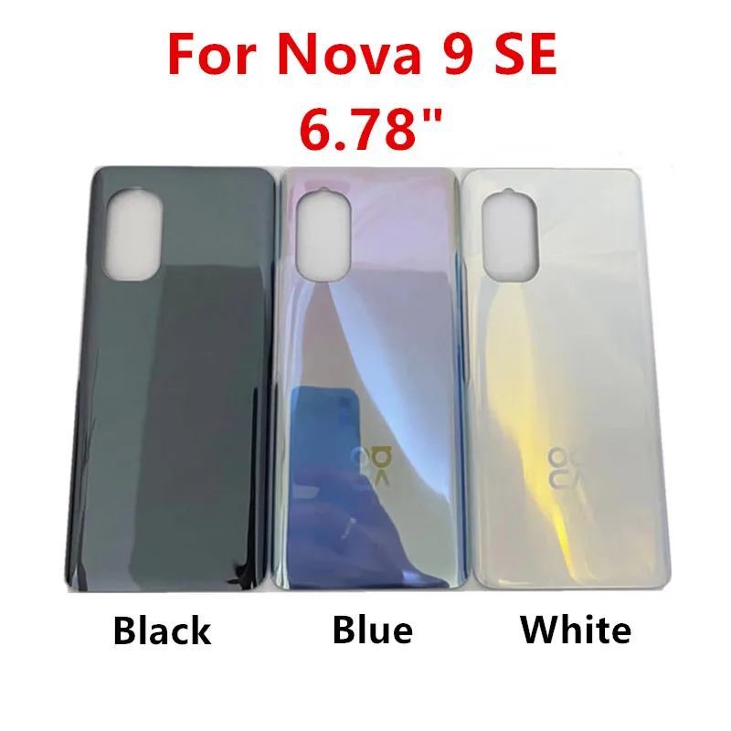 Корпус Nova9 для Huawei Nova 9 SE Pro стеклянная крышка аккумулятора ремонт замена задней