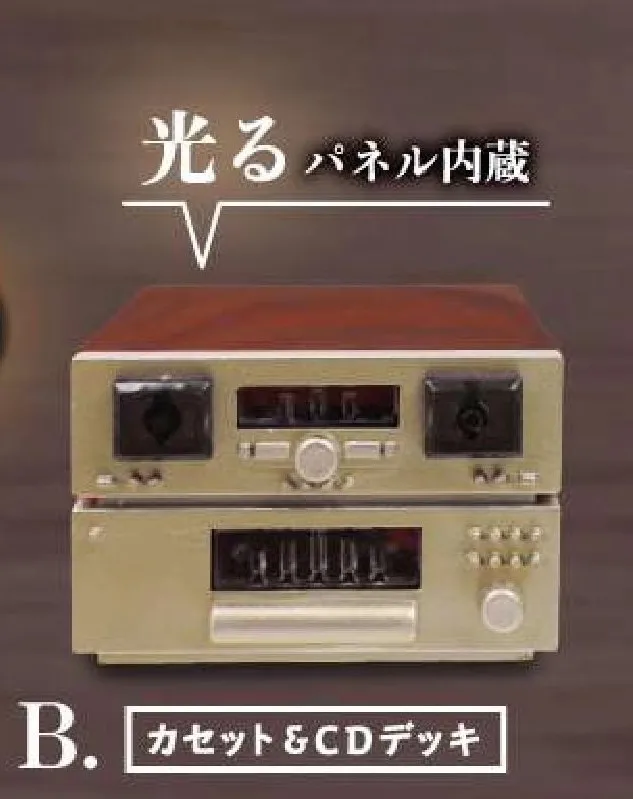 Оригинальные капсульные игрушки Spirits Gashapon CD Advanced Sound Repeater System Блюдце Свет Миниатюрная модель Аниме Кукла Фигурка Декор (art.: 3920cd272cee5) - 3920cd272cee5