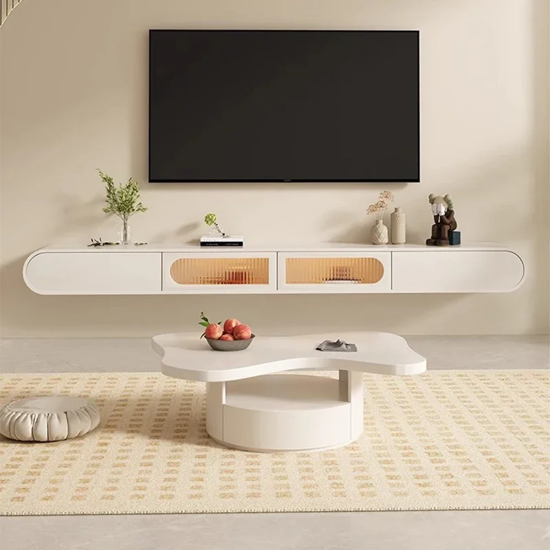 

Stand Mount Tv Cabinet Living Room Girl Console Fireplace Luxury Tv Cabinet Flat Screen Mobile Tv Soggiorno Modern Furniture