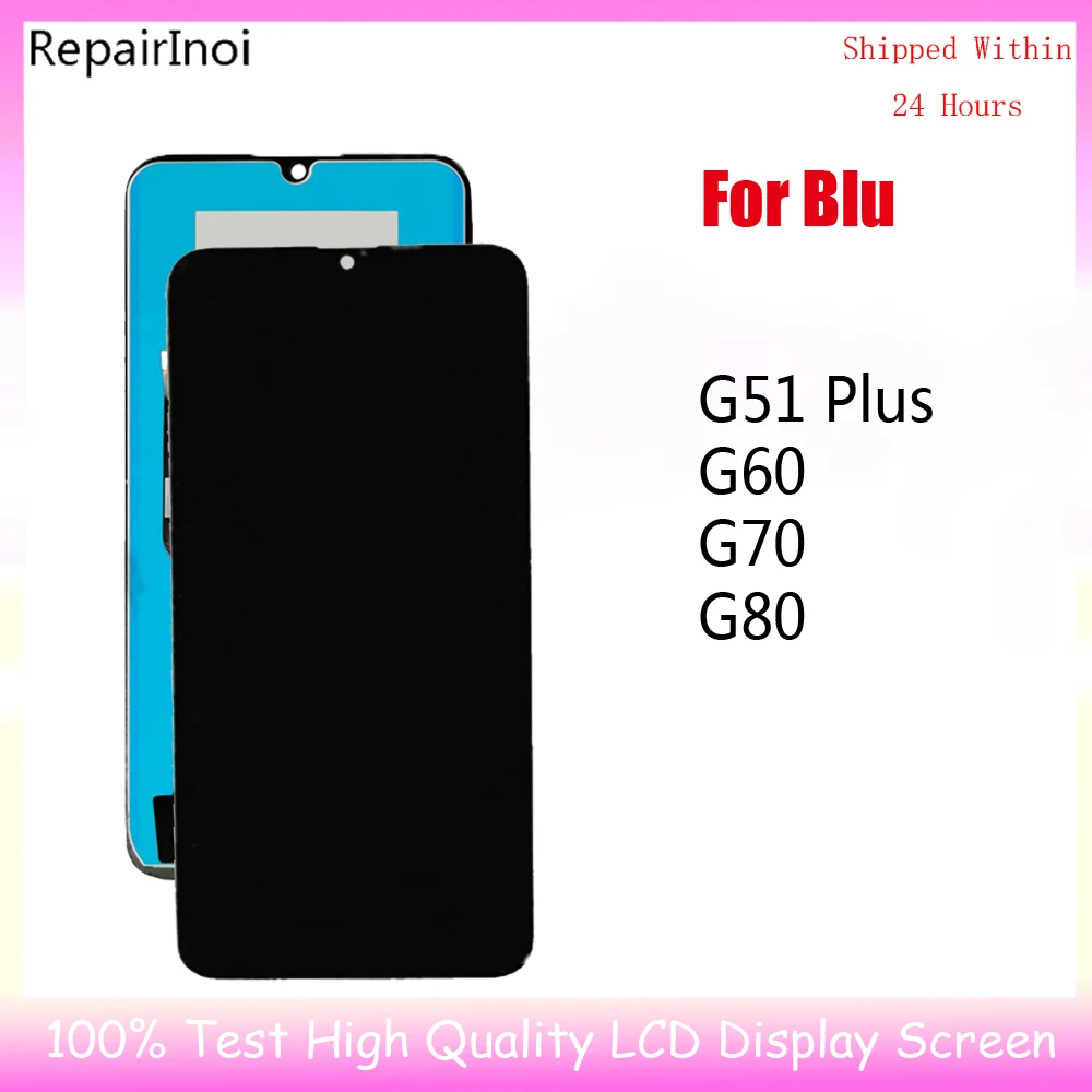 

LCD Display For Blu G80 G51 Plus G60 G0270WW G0271WW G70 G0250WW LCD Display Touch Screen Digitizer Assembly Replacement