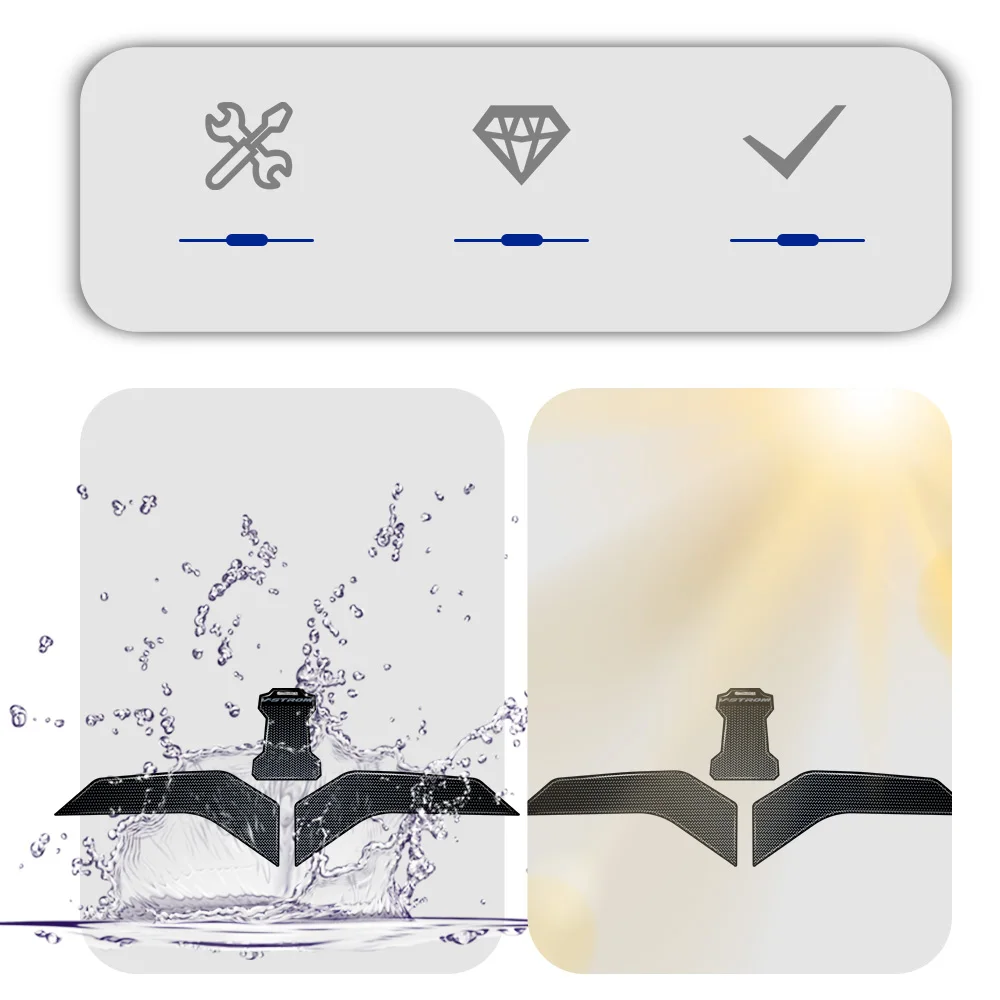 V строрея 800de аксессуары искусственная 3D эпоксидная смола Набор наклеек для SUZUKI