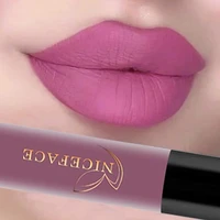 24 colors liquid lipstick waterproof matte nude lipstick pigment red long lasting non stick cup lip gloss women makeup lipgloss