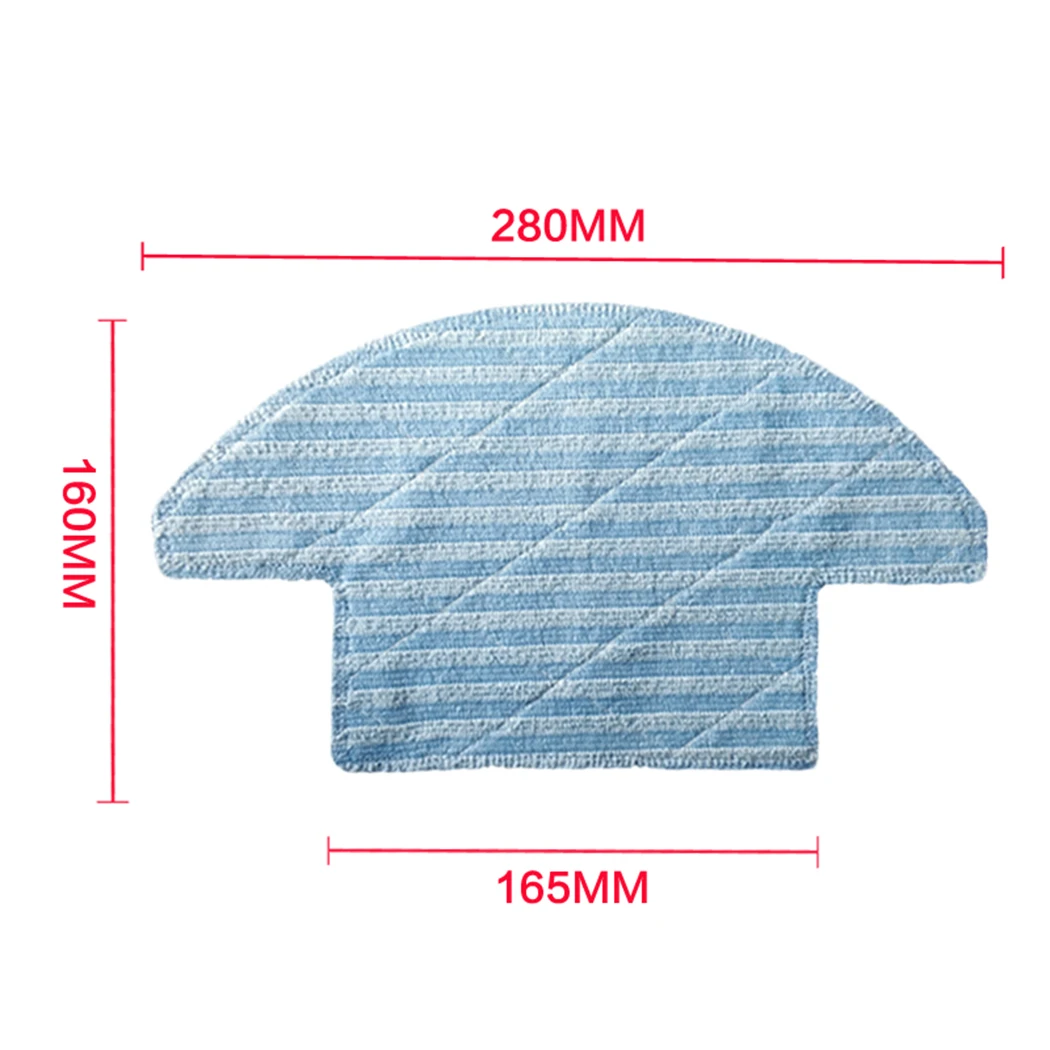 

3pcs/lot Microfiber Mop Cloths Robot Vacuum Cleaner Mop Cloths For Haier HB-QT36B Robotic Vacuum Cleaner Accessories