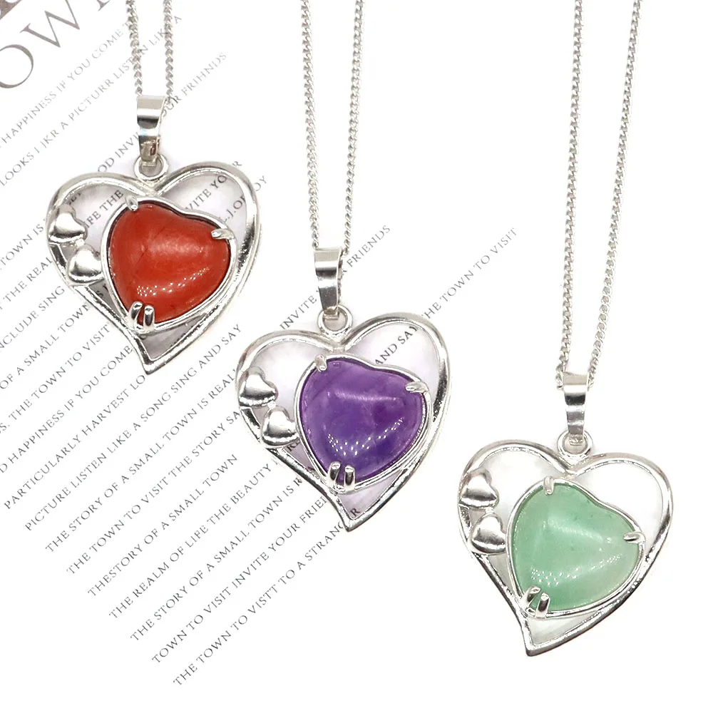 

Ожерелье из натурального аметиста, кварца, 1,1 дюйма