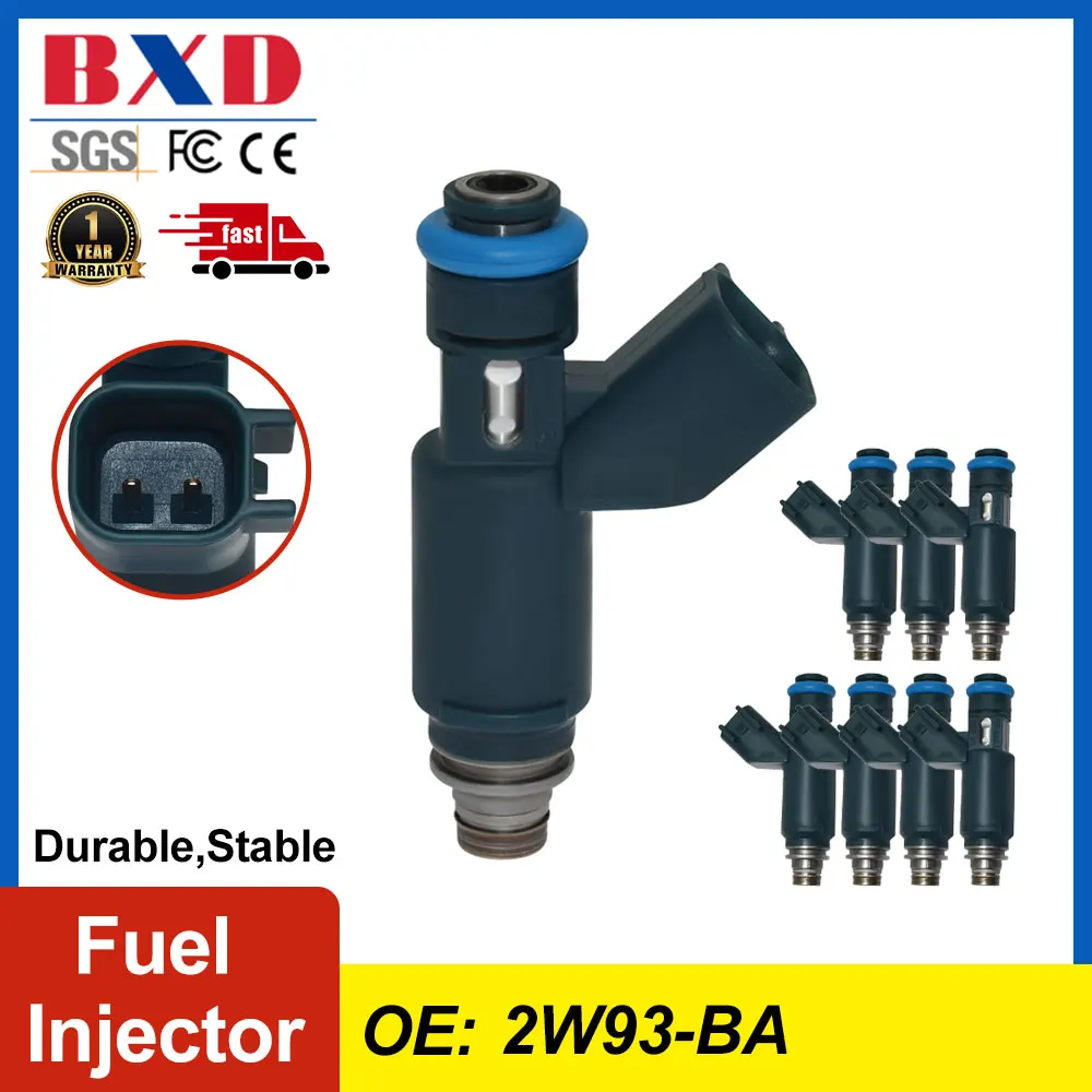 1/8 шт. топливный инжектор 2W93-BA 2W93BA для Jaguar 4.2L 2003-2009 Land Rover 2008-2009