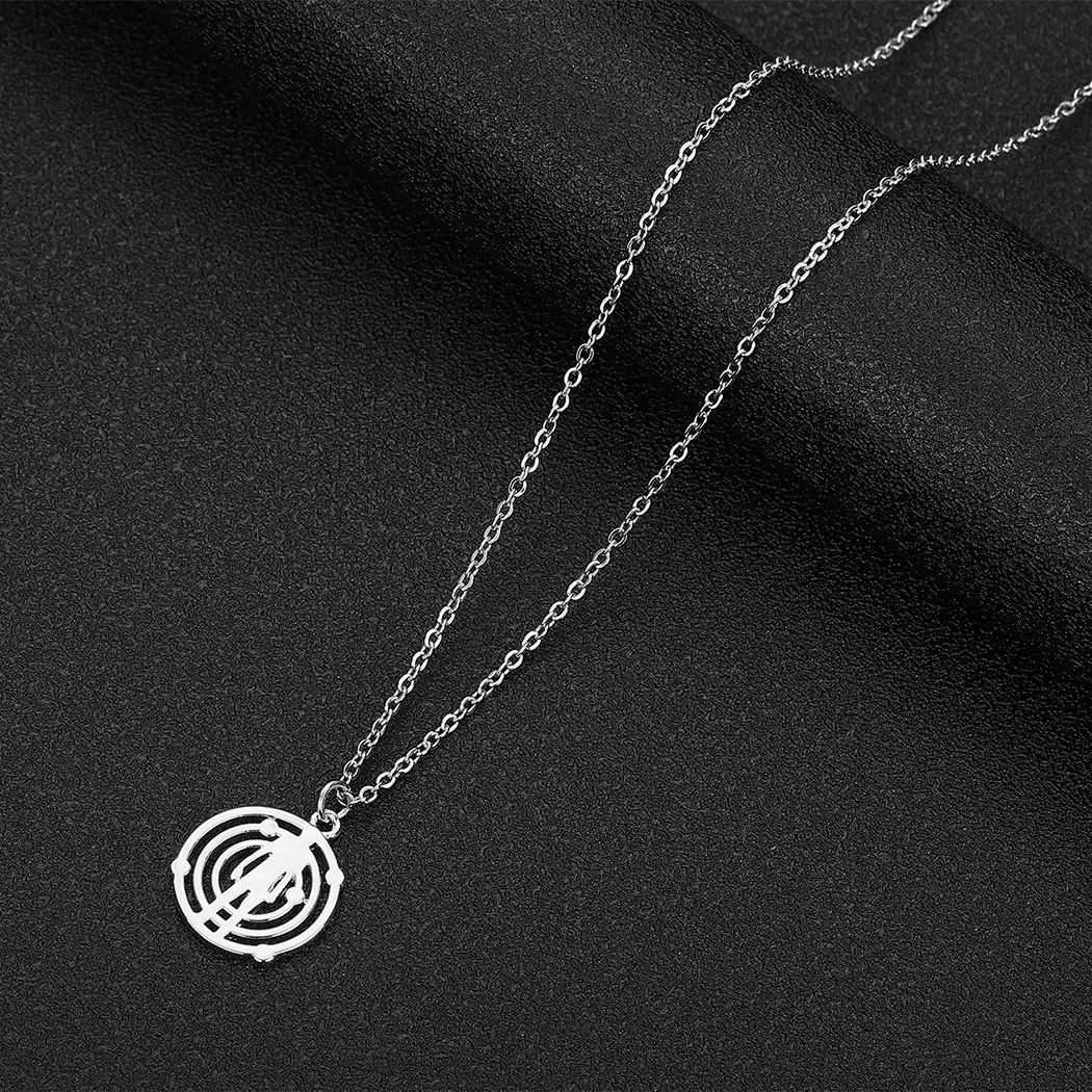 

Cxwind Stainless Steel Kid Cudi Man on the Moon Pendant Necklace Mother's Day Gift for Mother, Valentine's Day Gift for Object