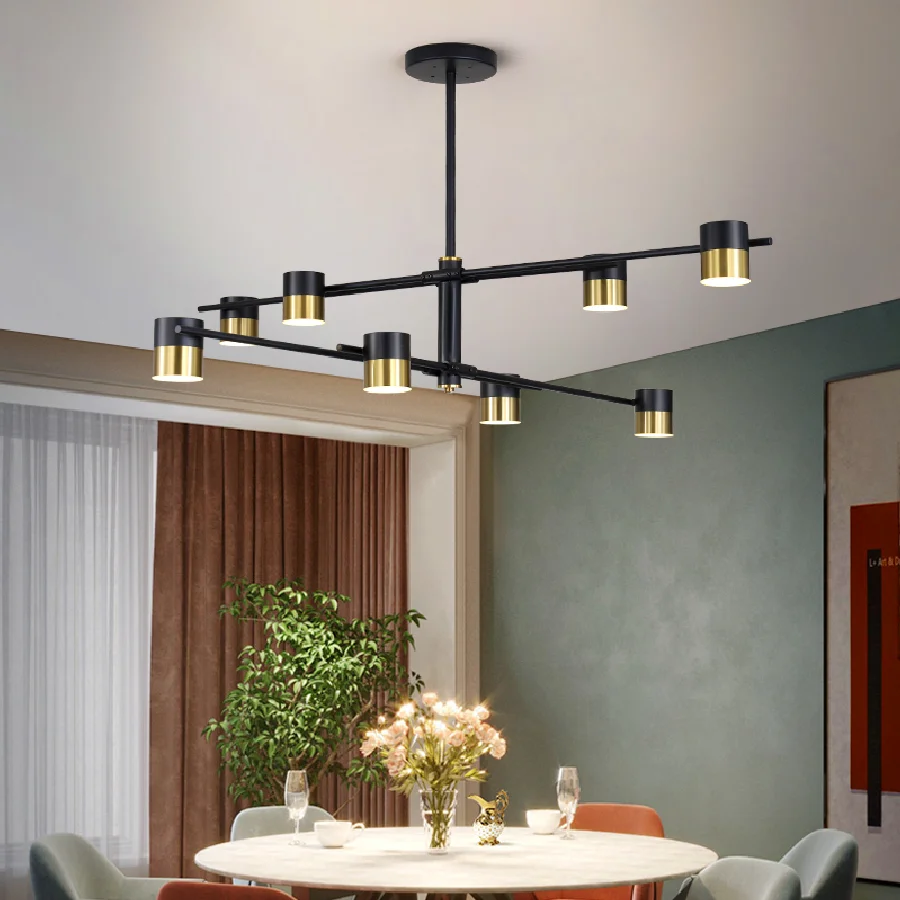 

Светильник роскошный для гостиной современные 2021 новая Минималистичная атмосфера домашний Декор Спальня Ресторан скандинавские молекуля...