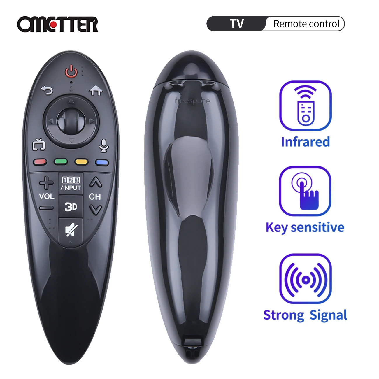 

Для LG MAGIC Smart 3D TV Remote ControlAN-MR500G UB UC EC Series LCD Dynamic без голосового управления