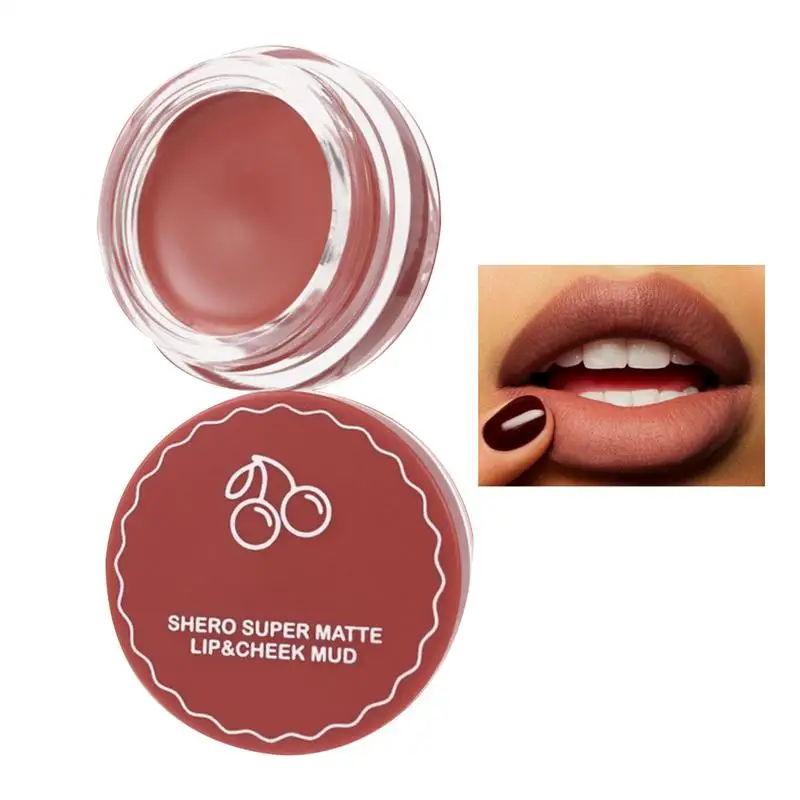 Грязевая помада Rose Garden Matte Muse Mud Lipstick High Pigmented Blush Tint Сексуальный женский блеск для