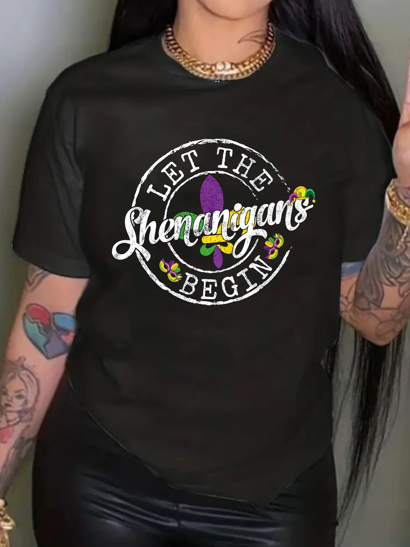 Футболка женская с принтом Круиз и короткими рукавами