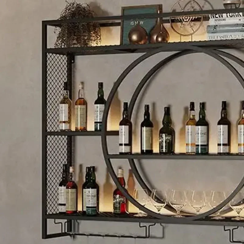 Шкаф-органайзер для хранения барной мебели кухонный угловой шкаф гостиной кофе