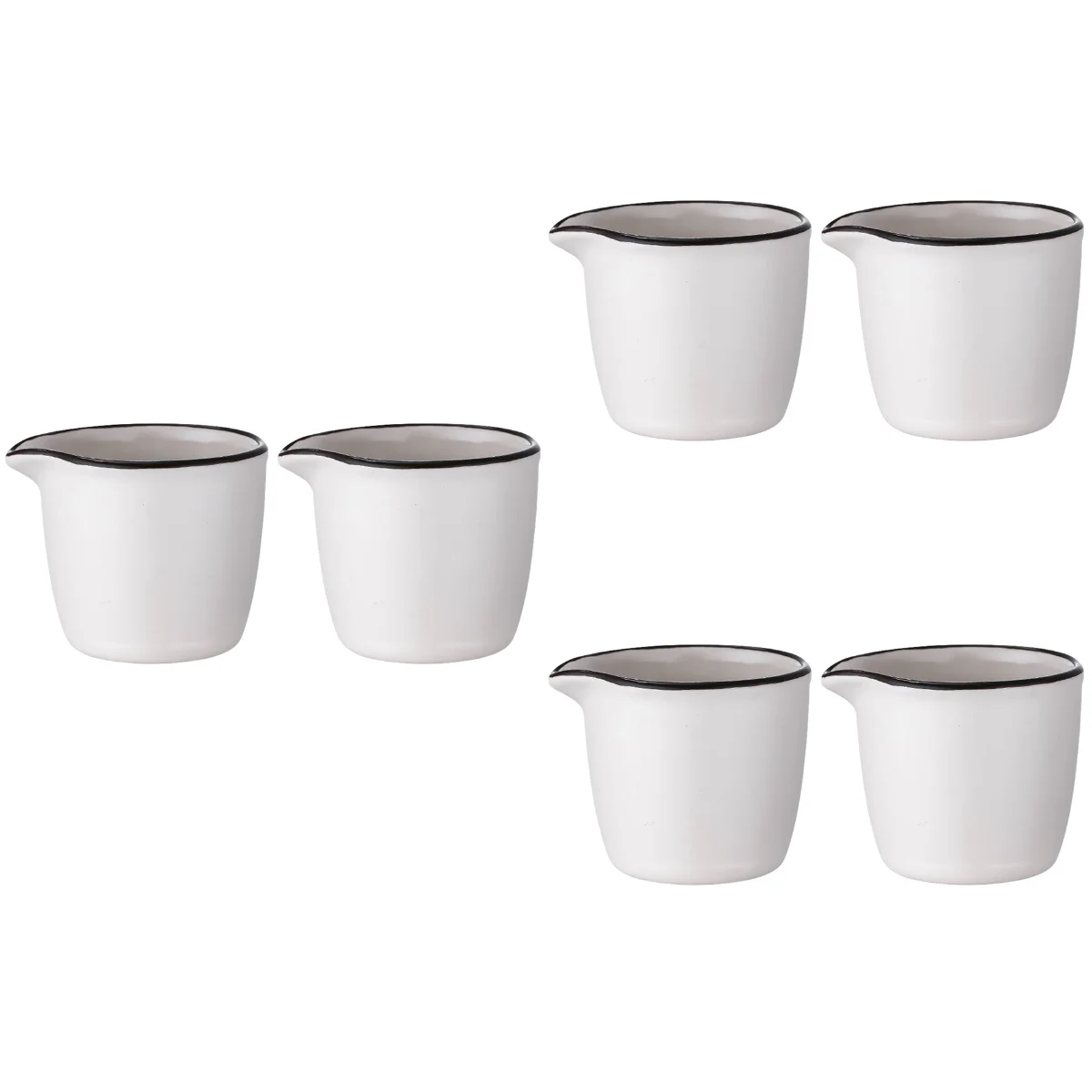 

Pitcher Coffee Jug Ceramic Creamer Cupmini Porcelain Individual Small Espresso Sauce Pour Cream Fruit Creamers