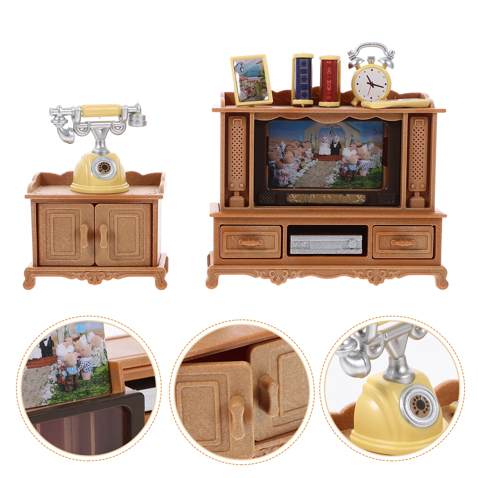 

Миниатюрное украшение, домашняя мебель, модели гостиной, Декор, аксессуары для спальни, украшение