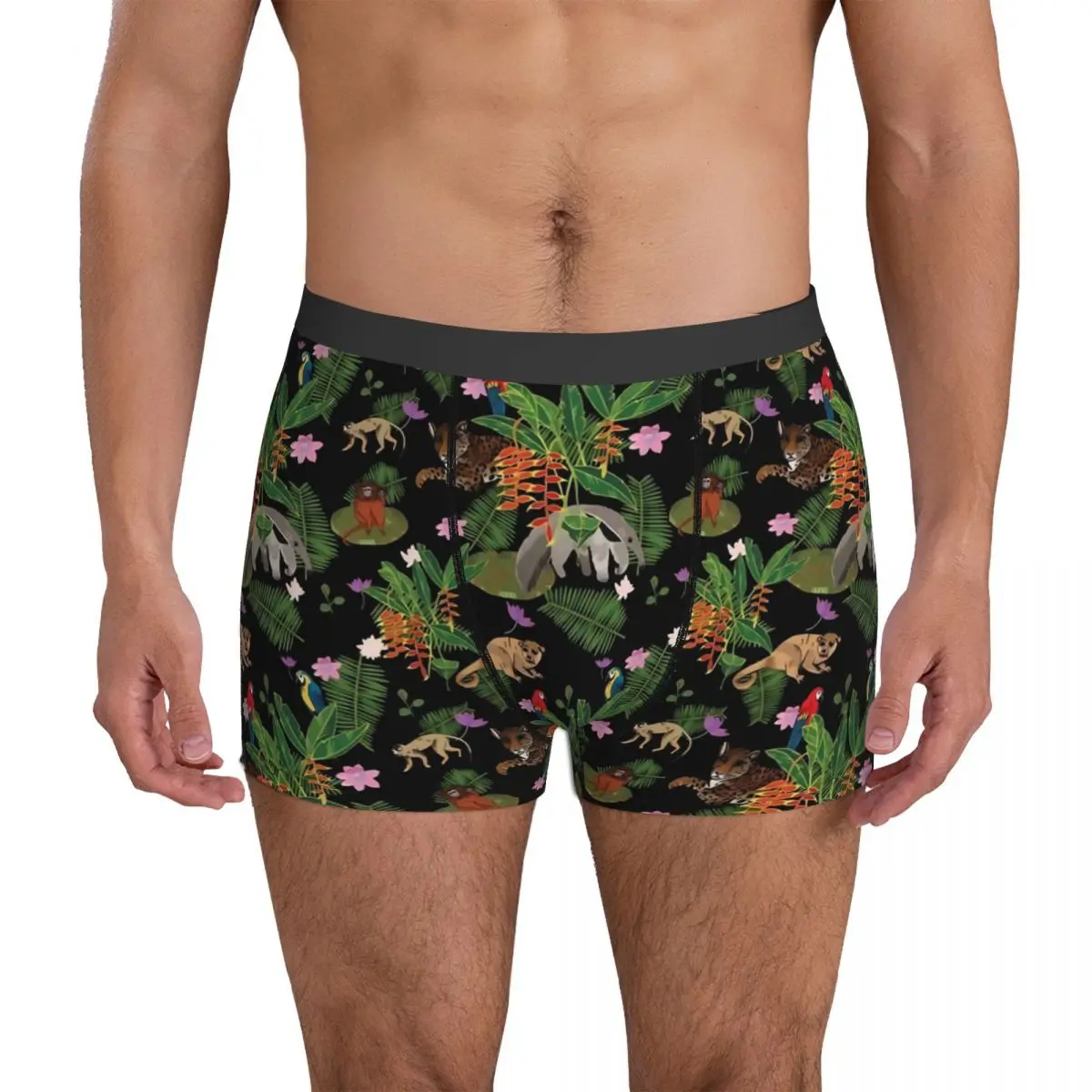 

Мужские шорты-боксеры с сублимационной печатью, размеры 2XL