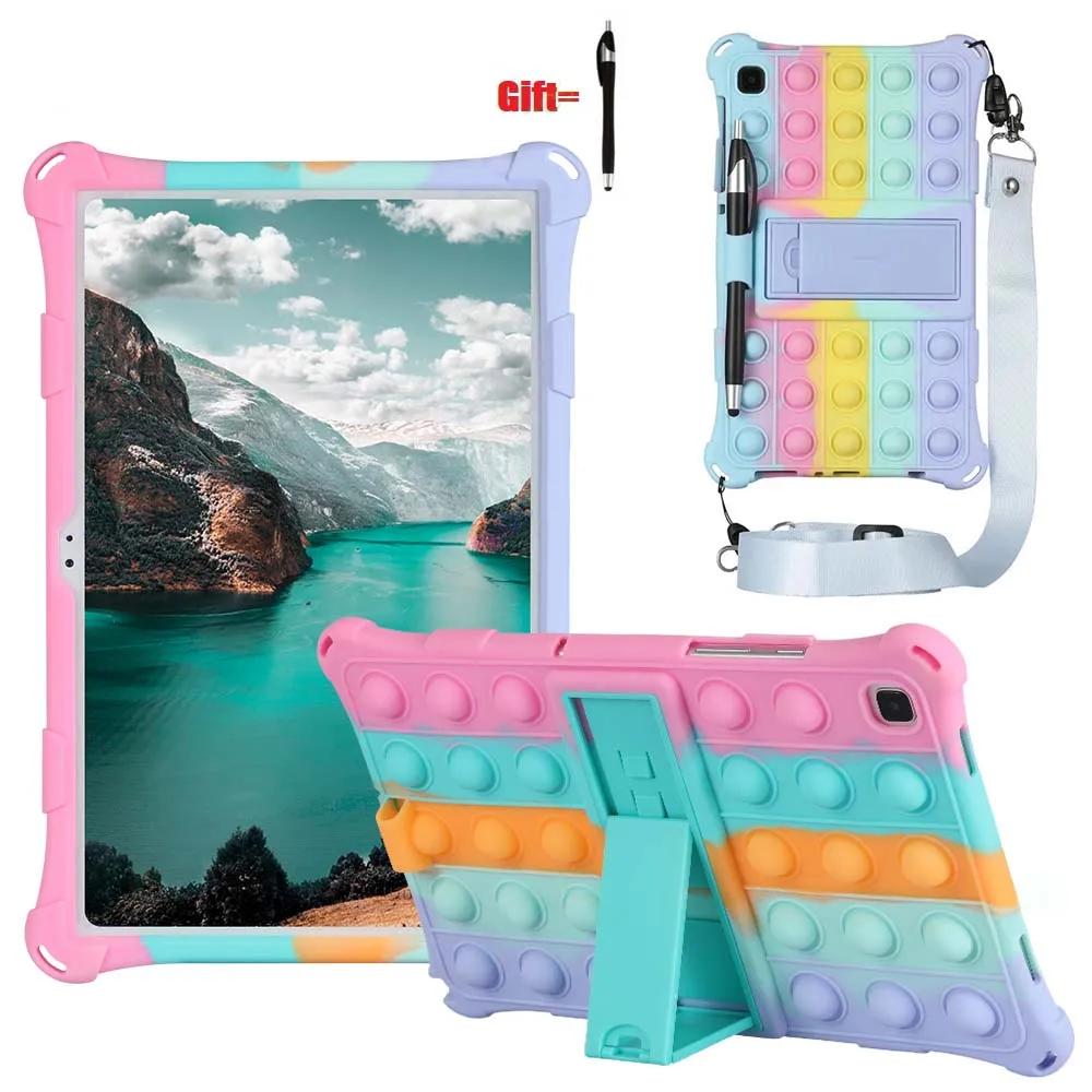 

Мягкий чехол с пузырьками для Samsung Galaxy Tab A7 10,4 2020 T500, чехол для планшета, чехол для Galaxy Tab A7 Lite 8,7 2021, Φ T225