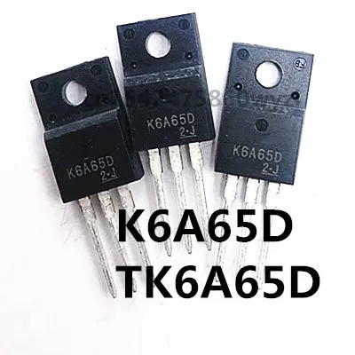 

Original 5pcs/ K6A65D TK6A65D TO-220F 650V 6A