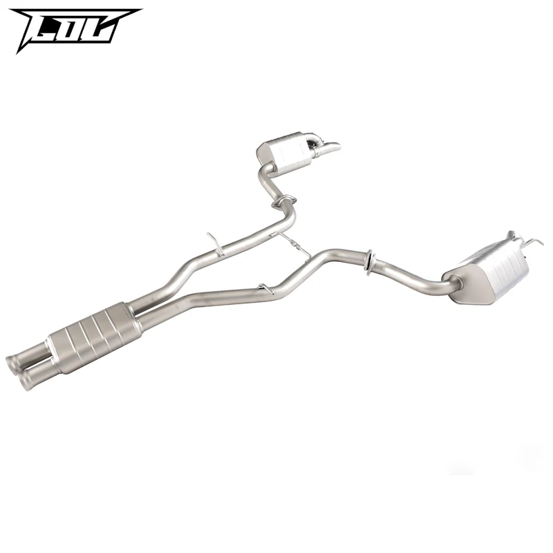 

Catback Exhaust For Mercedes-Benz CLS320 3.0T C218 2011-2017 Exhaust Pipe 304 Stainless Steel High Performance escape