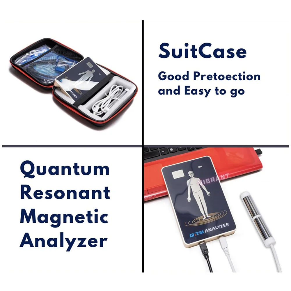 Обновленный биорезонансный магнитный анализатор здоровья тела/анализный