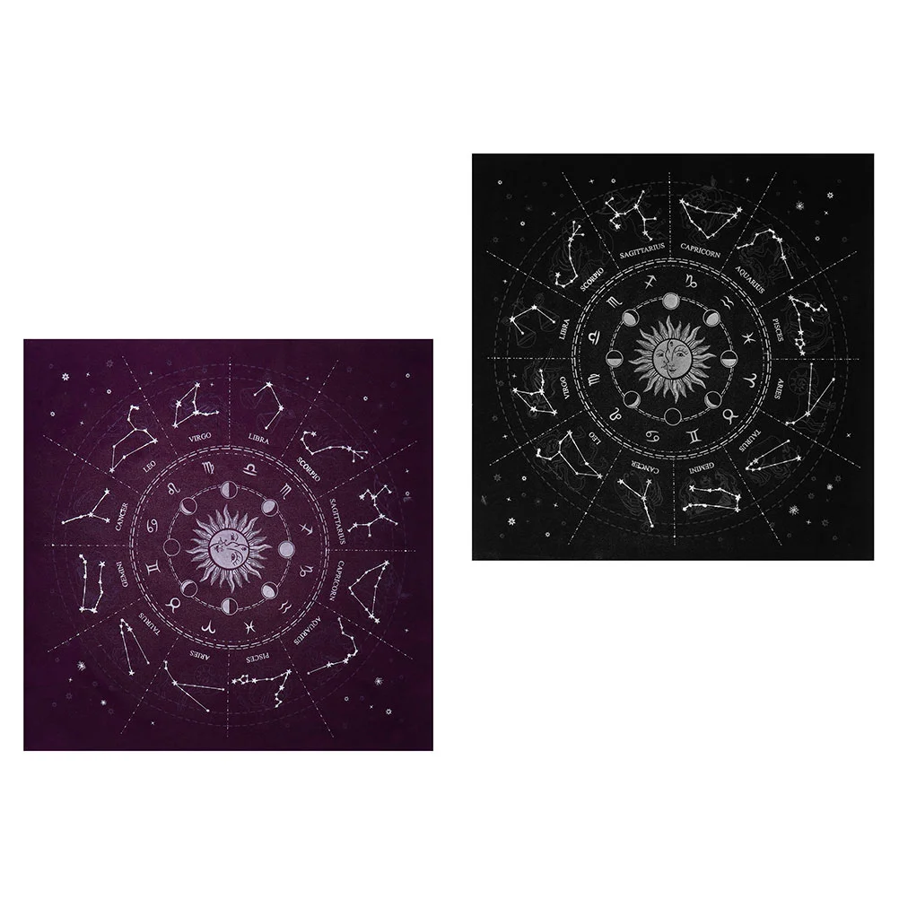 

Tarot Cloth Tableclothcards Tapestry Divination Table Wall Constellations Altar Constellation Horoscopecelestial Zodiac Hanging