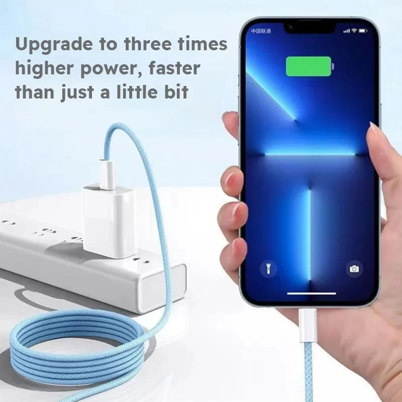 60 Вт Type-C Супер быстрый зарядный кабель 6A USB C Быстрое зарядное устройство для