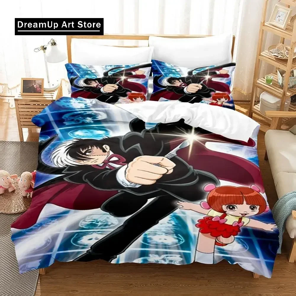 Фото Новый комплект постельного белья Anime Young Black Jack Single Twin Full Queen King Size, комплект постельного белья для взрослых и детей, комплекты пододеяльников для спальни, домашний текстиль №4