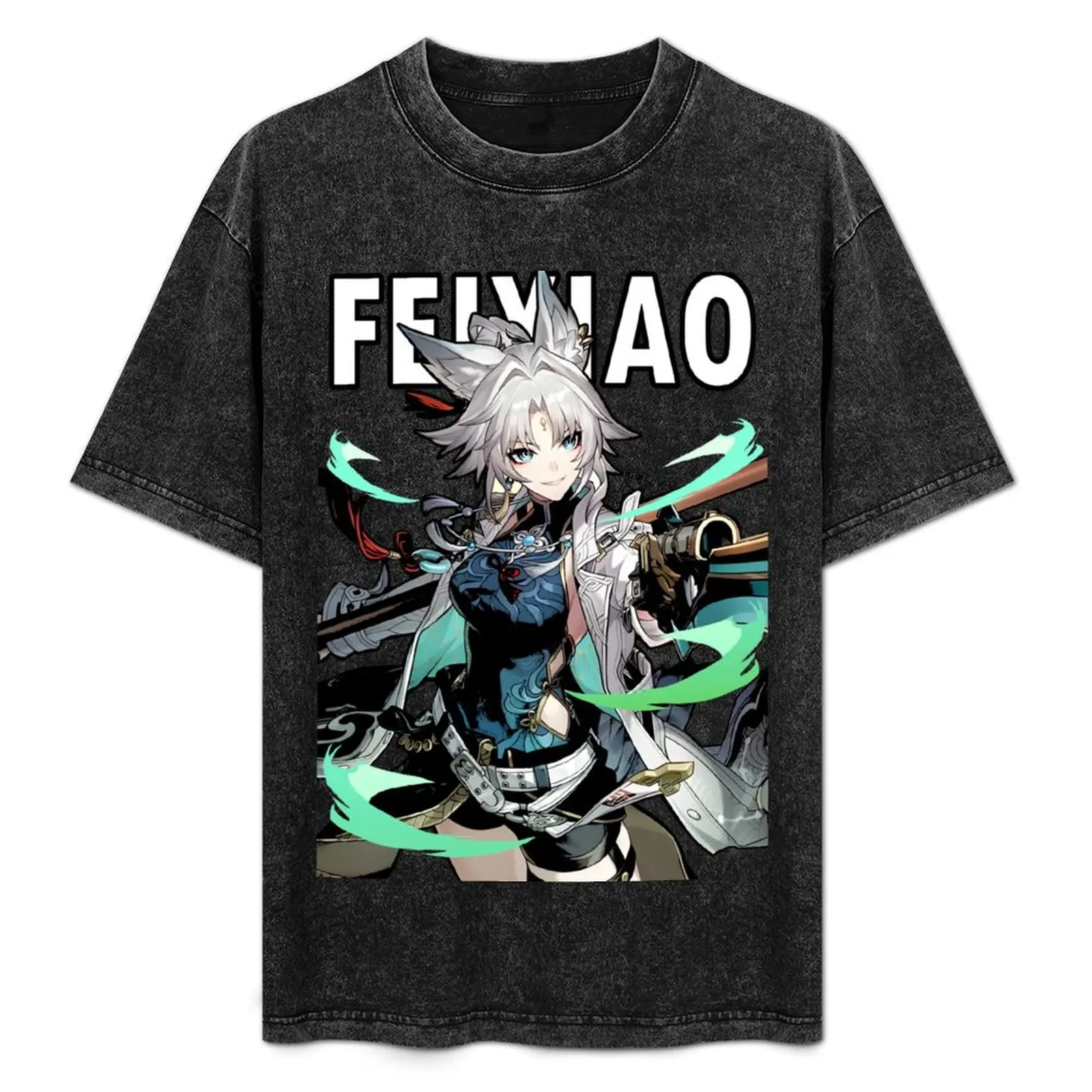 Футболка Feixiao honkai Star Rail хлопковая