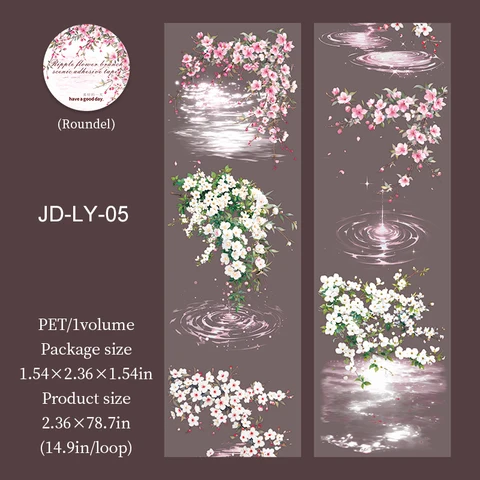 Jianwu изолента Ripple серии 60 мм * 200 см