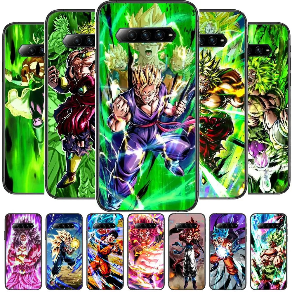 

Japan Anime Dragon Ball Phone Cases For xiaomi redmi Black Shark 4 Pro 2 3 3s Cases Helo Silicon Black Cover