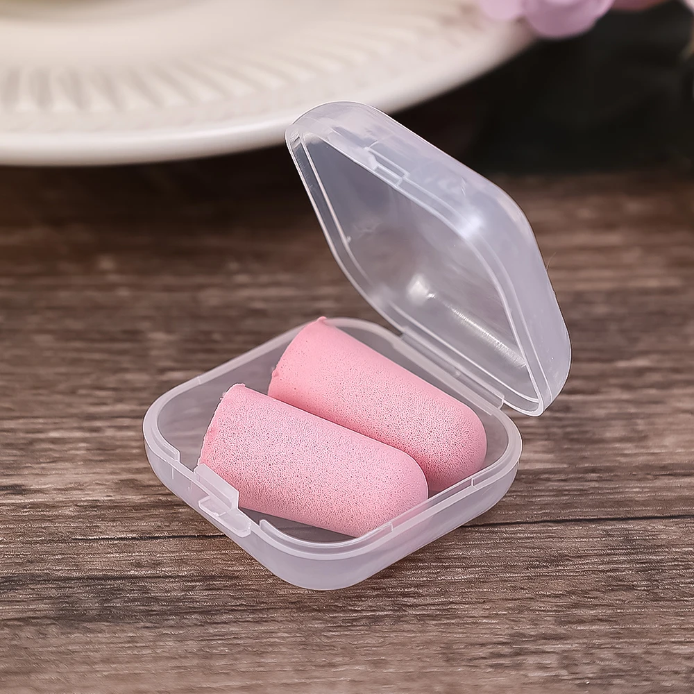 

Мягкие силиконовые беруши, звукоизоляция, беруши с защитой от шума, пенопластовые мягкие шумоподавляющие беруши с футляром для хранения