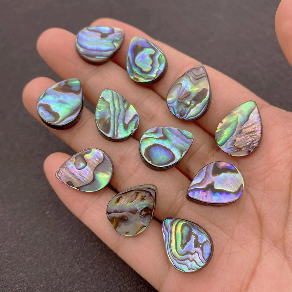 

2pcs Natural Exquisite Shell Abalone Loose Beads Charm Water Drops 8-16mm Jewelry DIY Necklace Earring Jewelry Accessories