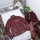 Дубленый батик, трансплантация без покрытия, Лошадиная кожа, три карманных ковбоя