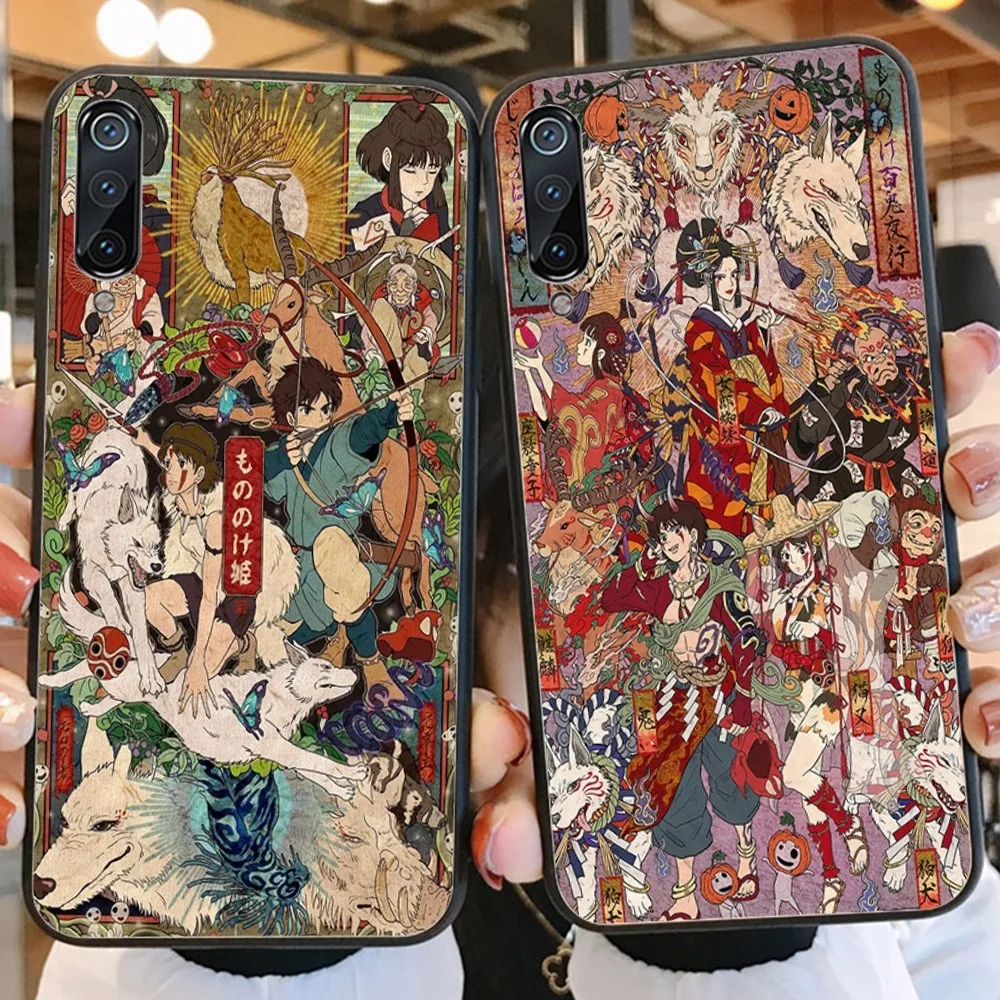 P-Princess-M-Mononokes Mousepad For Xiaomi Mi 5X 8 9 10 11 12 Lite Pro 10T PocoX3pro PocoM3 Note