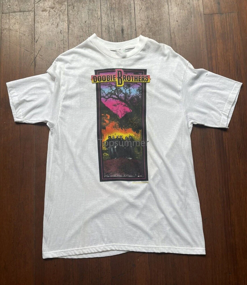 

In Forest Vtg The Doobie Brothers Tour Shirt Classic White Unisex S-5Xl By1085