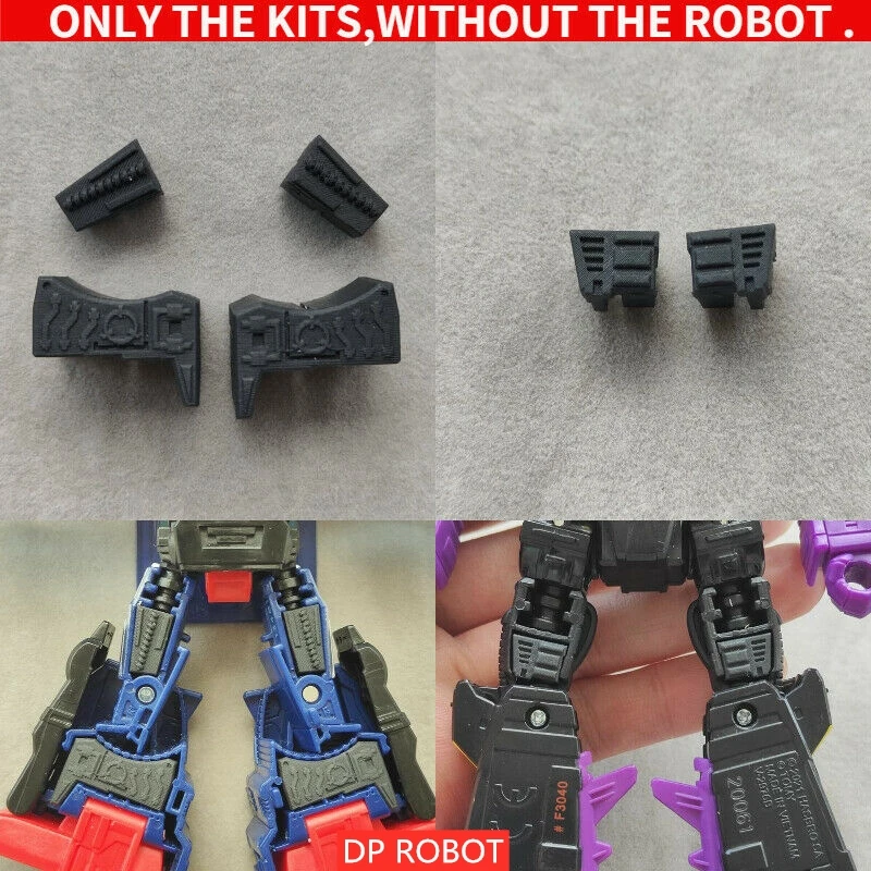 

3D DIY Leg Filler Upgrade Kit For Transformation Legacy Kickback Skids Fill Up Action Figure Accessories