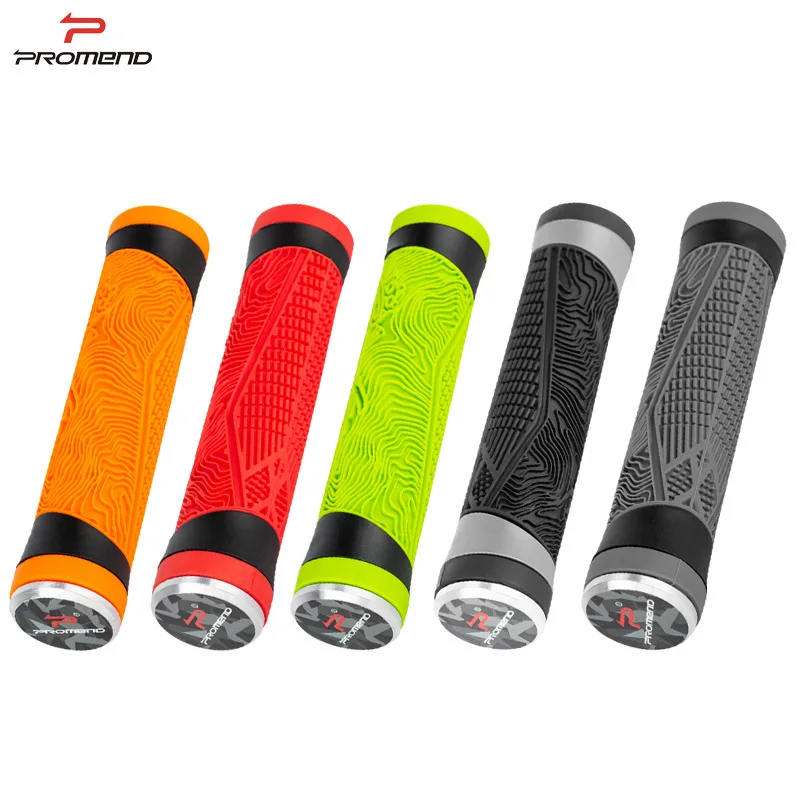 

Promend Silicone Grips MTB Handlebar Cover Anti-skid Shock Absorption and Breathable Grips Bicycle Accessories Bike Parts