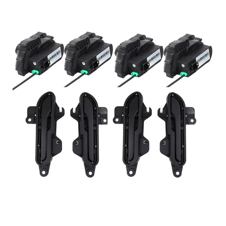 

Auto Presenting Door Handle Suction Door For Tesla Model 3 Model Y 2017-2023 Newly Upgraded OTA Multi-color LED Exterior