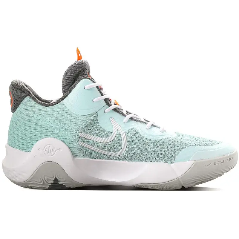 【Настроить】Nike KD Trey 5 IX Баскетбольные кроссовки унисекс средней высоты Синие