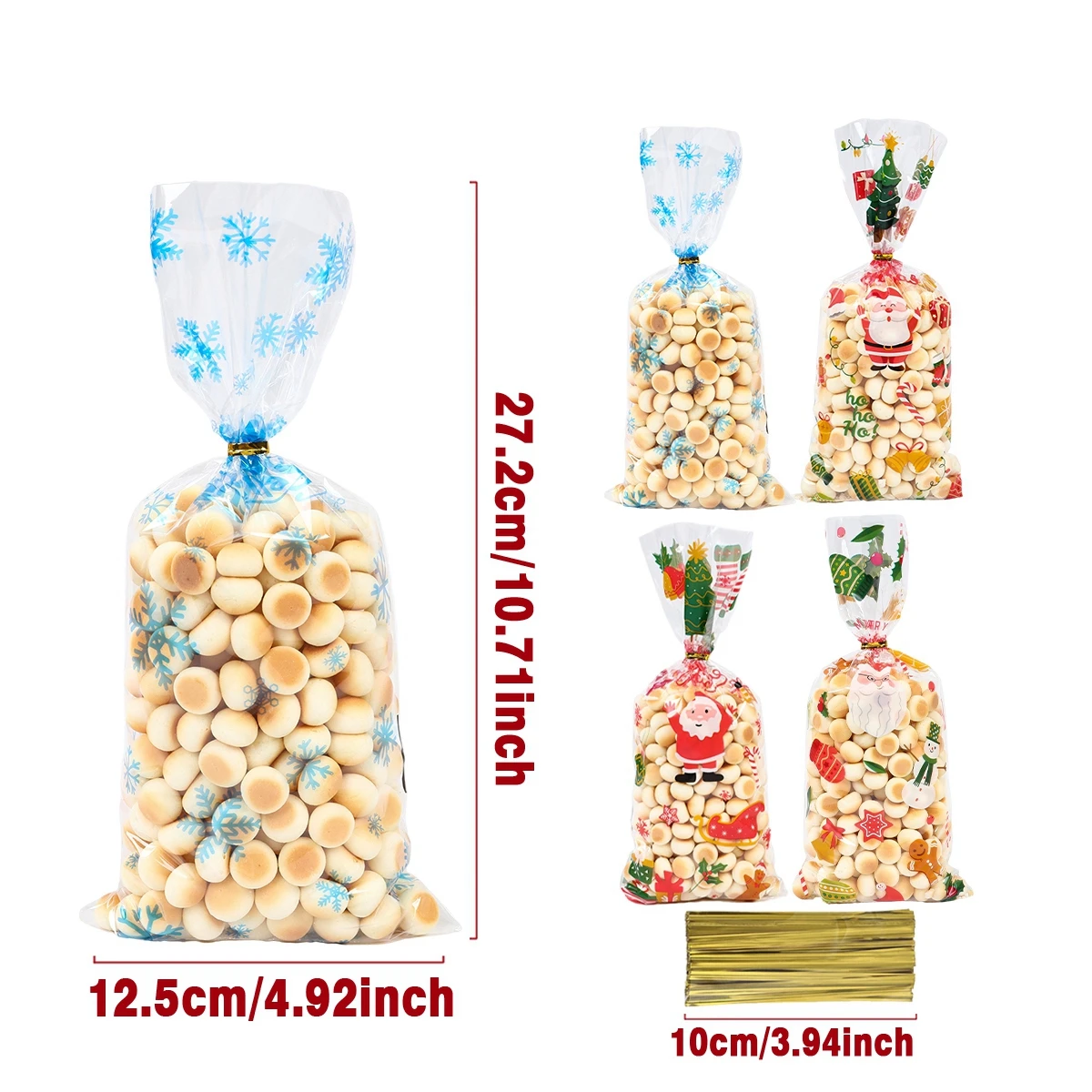 

Пластиковые подарочные сумки Huiran 25/50/100 шт