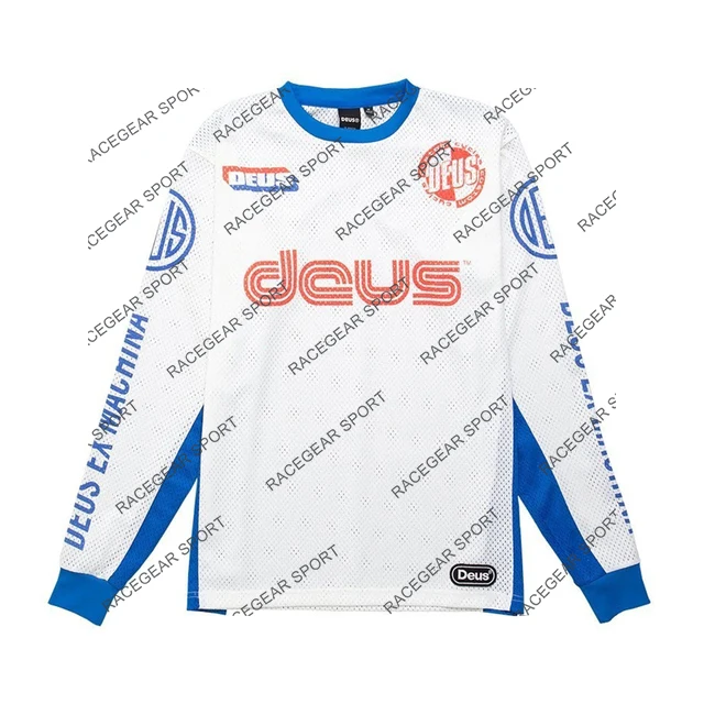 Джерси DEUS мужское с длинным рукавом дышащая футболка для езды на мотоцикле и