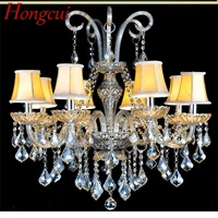 hongcui luxury chandelier modern led lighting creative decorative fixtures for home living dining room bedroom
