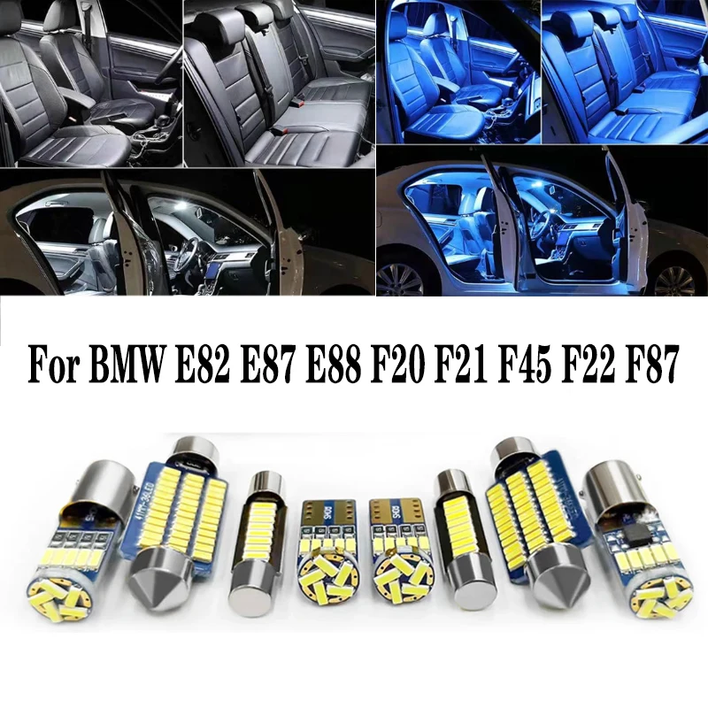 

Car LED Interior Light Canbus For BMW E82 E87 E88 F20 F21 F45 F22 F87 Coupe F45 Active Tourer 2014-2020 Indoor Lamp Accessories