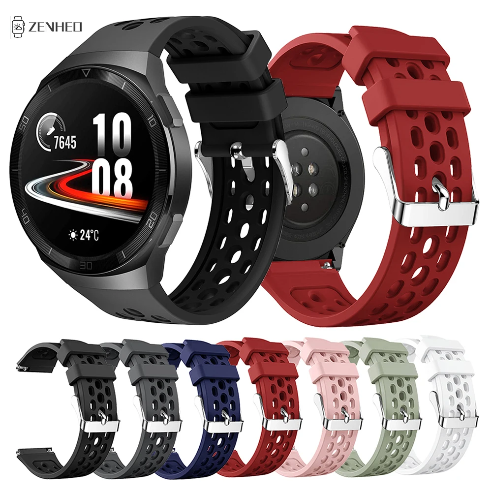 

Ремешок силиконовый для Huawei Watch GT2e GT 2e, 22 мм