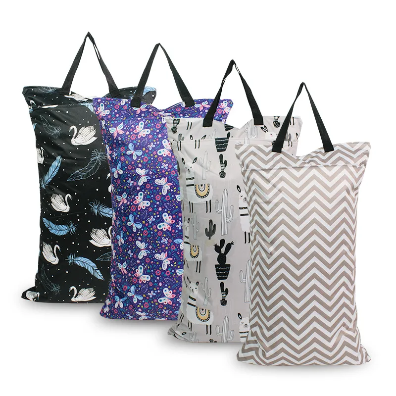 1 шт. большой подвесной влажный/сухой мешок для стирки подгузников 40 Х70 см | Мать и