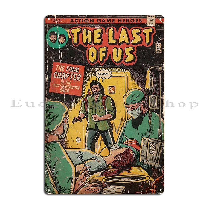 

Металлическая табличка The Last of Us 2