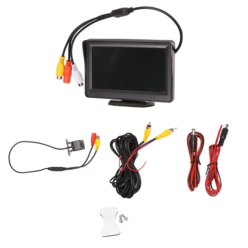 

4.3 Inch 12V Car Rear View Camera Monitor Night Vision Reversing Parking Rear View System With Reverse Camera