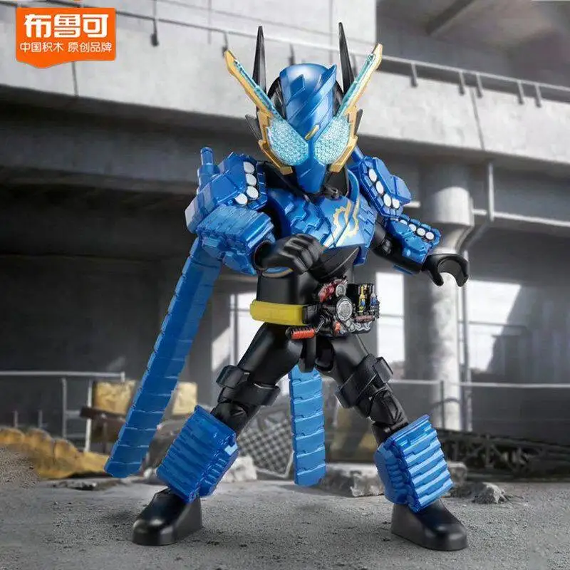 Фото В наличии: Оригинальная сборная подвижная модель KAMEN RIDER GALAXY VERSION 06 GeatsIX(Nine) Build Gavv NA-GO Kuuga №5