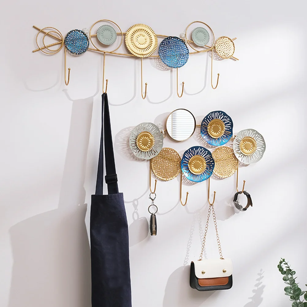 

Clothes Hook Rack Punch-free Hooks Iron Coat Hooks Home Delicate Hat Hooks